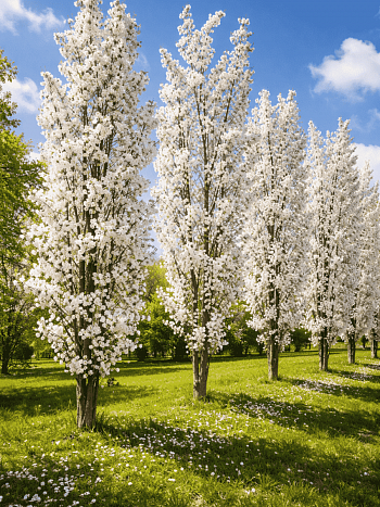Вишня мелкопильчатая Amanogawa