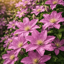 Клематис гибридный Danuta