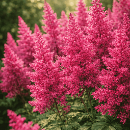 Астильба китайская Blackberry Cupcake