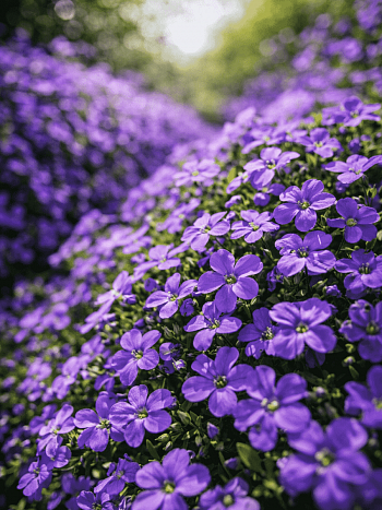 Аубриета Regado Blue White Bicolour