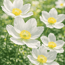 Анемона лесная Snow White