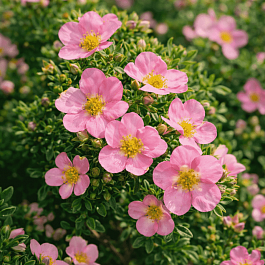 Лапчатка кустарниковая Lovely Pink