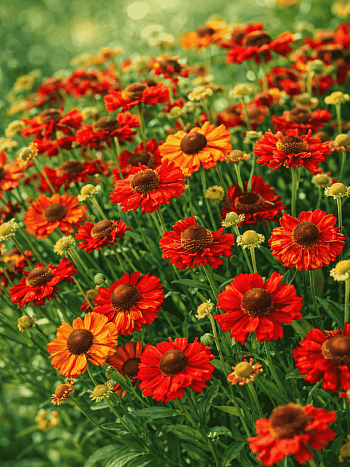 Гелениум осенний Hot Lava