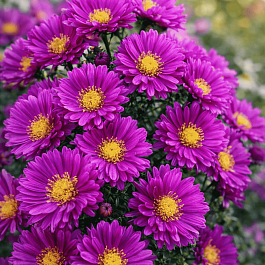 Астра ново-бельгийская Sarah Ballard