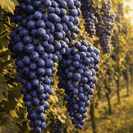 Виноград культурный Muscat Bleu