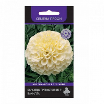 Бархатцы прямостоячие F1 Ванилла