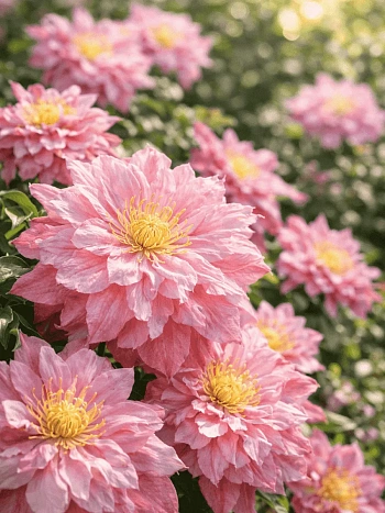 Клематис гибридный Patricia Ann Fretwell