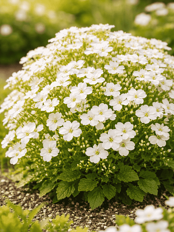 Арабис кавказский Snowcap