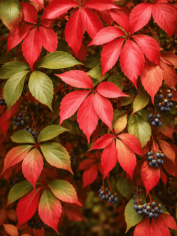 Виноград девичий пятилисточковый Parthenocissus