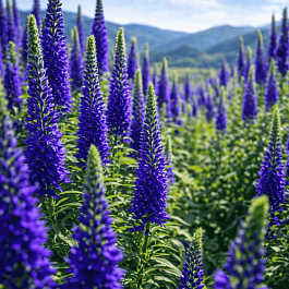 Вероника колосистая Anniversary Blue