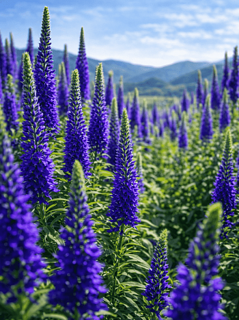 Вероника колосистая Anniversary Blue