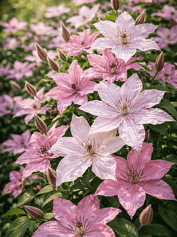 Клематис гибридный Hagley Hybrid