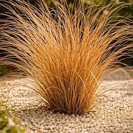 Осока власовидная Bronze