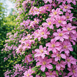 Клематис гибридный Comtesse de Bouchaud