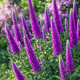 Вероника длиннолистная Purpleicious