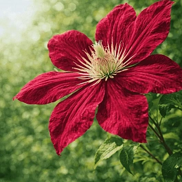Клематис  Mazowsze Volcano