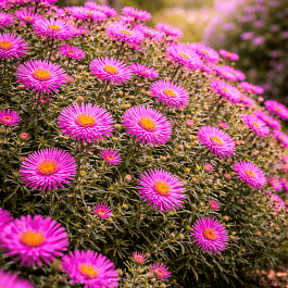 Астра Ново-бельгийская Magic Pink