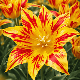 Тюльпан Flaming Bayside