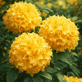 Азалия крупноцветковая Yellow Pom Pom