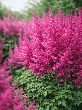 Астильба китайская Blackcurrant Cake