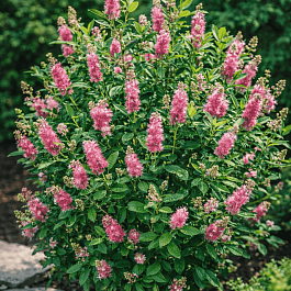 Клетра ольхолистная Pink Spire