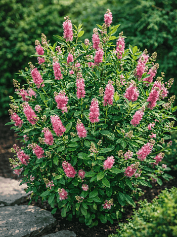 Клетра ольхолистная Pink Spire