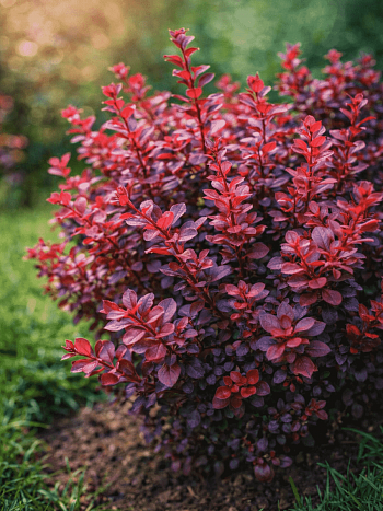 Барбарис Тунберга Atropurpurea Nana