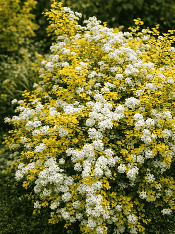 Спирея Вангутта Gold fountain