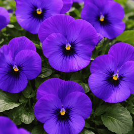 Виола рогатая  Twix Deep Blue with Eye