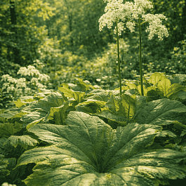Астильбоидес пластинчатый