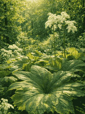 Астильбоидес пластинчатый