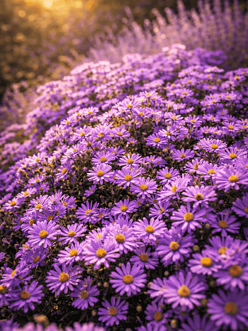 Астра кустарниковая Herbstgruss vom Besserhof