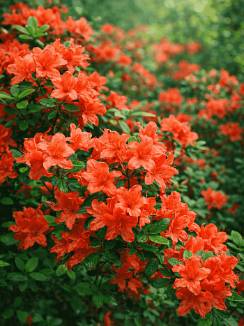 Рододендрон японский Geisha Orange