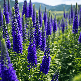 Вероника колосистая Anniversary Blue