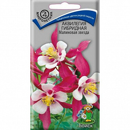 Аквилегия гибридная Малиновая звезда Аквилегия гибридная Малиновая звезда