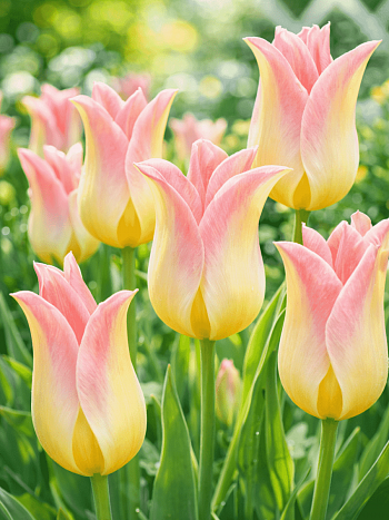 Тюльпан лилиецветный Elegant Lady