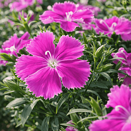 Гвоздика китайская Diana Blueberry