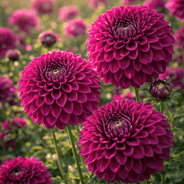 Георгина Boom Boom Purple