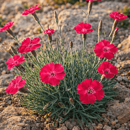 Гвоздика серовато-голубая Badenia