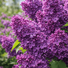 Сирень обыкновенная Адмирал Нахимов