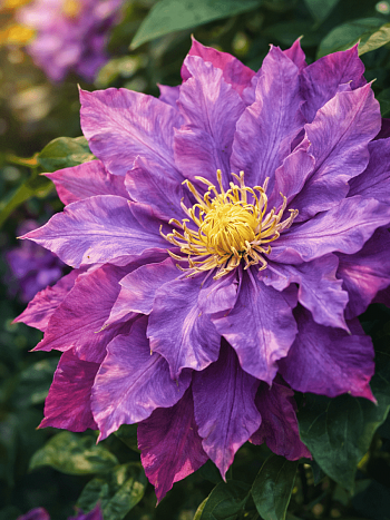 Клематис Vyvyan Pennell