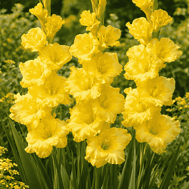 Гладиолус Limoncello