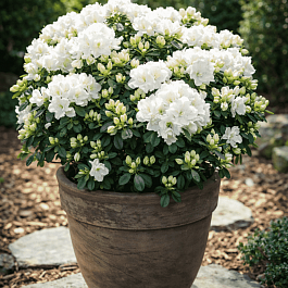 Азалия белая #5