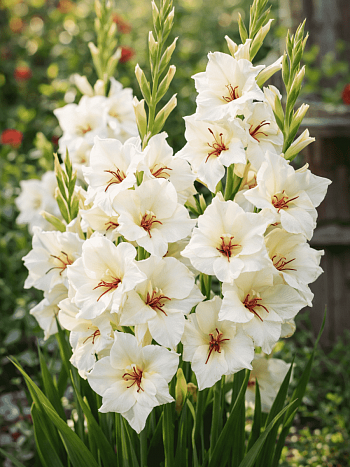 Гладиолус Silverstreak