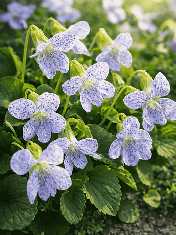 Виола сестринская Freckles