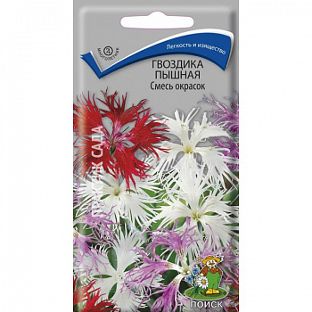Гвоздика пышная Смесь окрасок