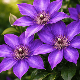 Клематис гибридный The President