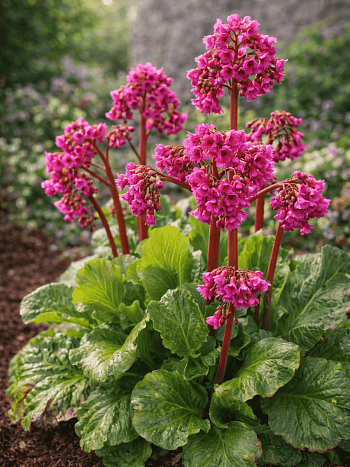 Бадан гибридный Abendglut