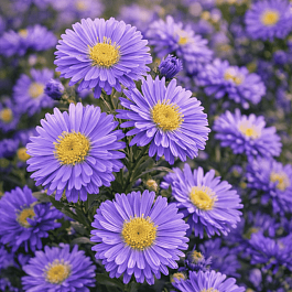 Астра Ново-бельгийская Marie Ballard