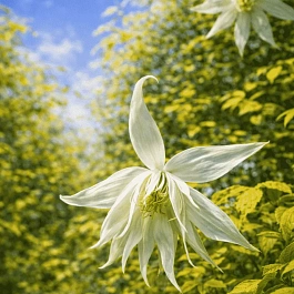 Клематис LUMINOUS® SNOW